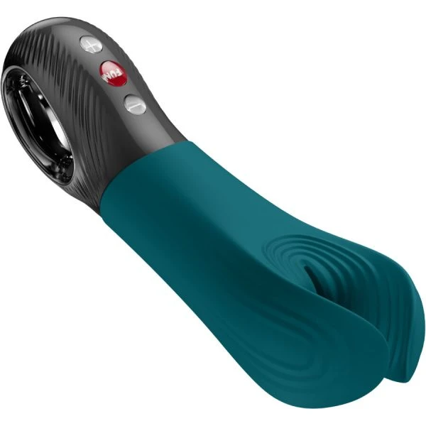 FUN Factory Manta Vibrator Masturbatorfles met flexibele vleugels Groen