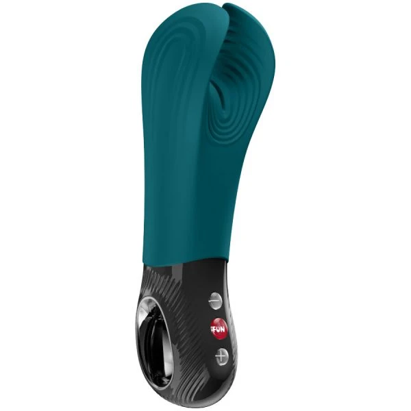 FUN Factory Manta Vibrator Masturbatorfles met flexibele vleugels Groen