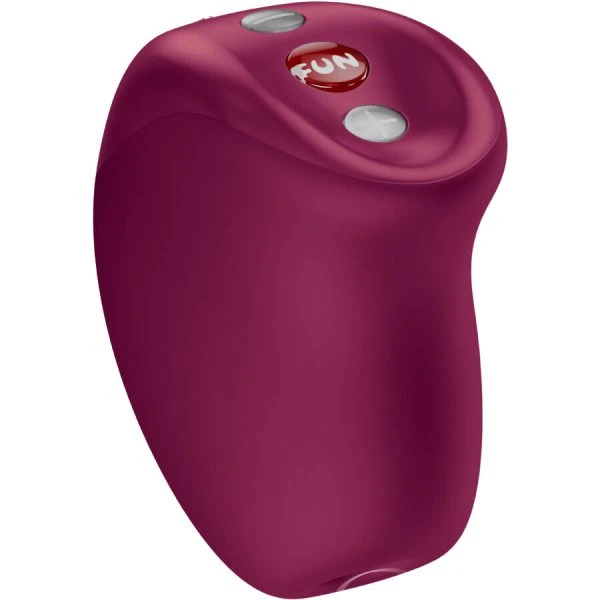 Fun Factory MEA Air Pulse Vibrator Weinrot – Auflegevibrator mit Luftimpulsen