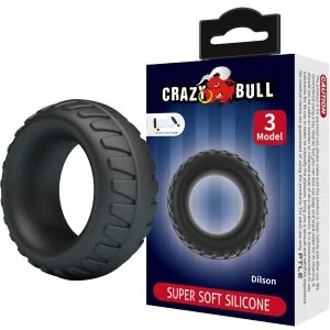 Crazy Bull Dilson Silikonring Modell 3 verstellbarer Penisring