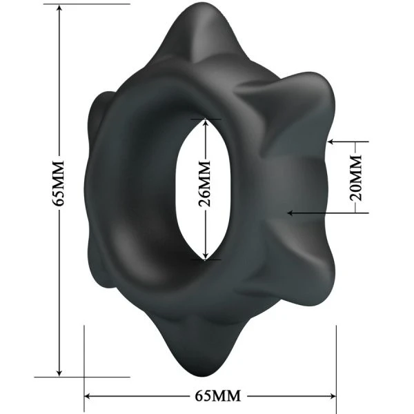 Crazy Bull Ethaniel Silicone Ring Model 11 – Adjustable Penis Ring