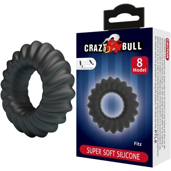 Crazy Bull Fitz Silikonring Model 8, verstelbaar
