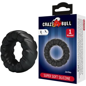 Crazy Bull Jeriko Silikonring Model 1 verstelbaar, 45 mm Crazy Bull Jeriko Silikonring Model 1 verstelbaar, 45 mm - Afbeelding 1