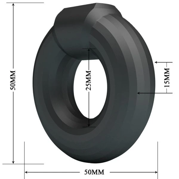 Crazy Bull Kayke Siliconring Model 2 verstelbaar, waterdicht Crazy Bull Kayke Siliconring Model 2 verstelbaar, waterdicht