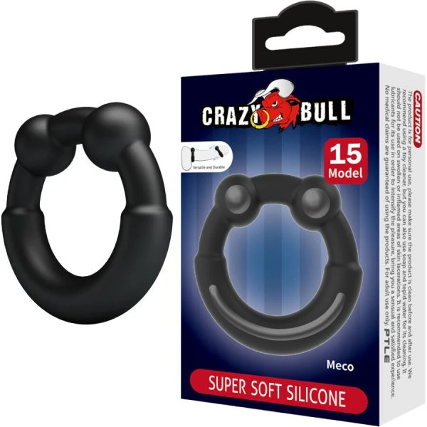 img_215193_85b069487c5f8a12d06f622f9e7c1214_1.jpg Crazy Bull Meco Siliconen Penisring Model 15, verstelbaar