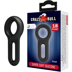 Crazy Bull Siliconen Penisring Oniel Model 18 verstelbaar Crazy Bull Siliconen Penisring Oniel Model 18 verstelbaar - Afbeelding 1