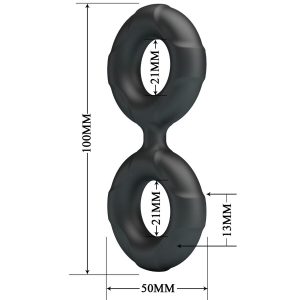 Crazy Bull Radwan Double Silicone Ring Model 19 Adjustable Crazy Bull Radwan Double Silicone Ring Model 19 Adjustable - Image 6