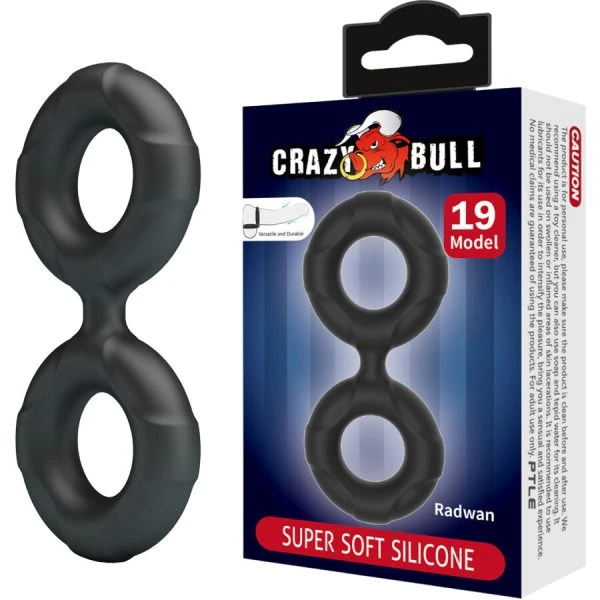 Crazy Bull Radwan Double Silicone Ring Model 19 Adjustable