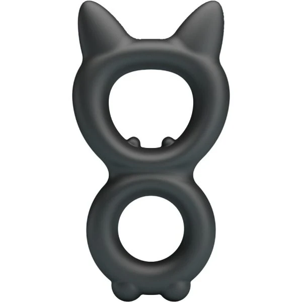Crazy Bull Toran Dubbele Siliconenring Model 20, verstelbaar
