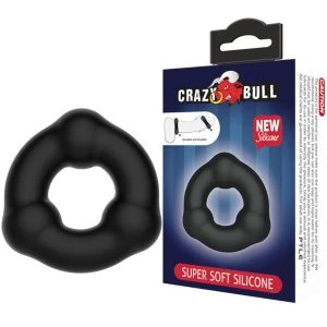 Crazy Bull Silikon-Penisring mit Noppen, verstellbar