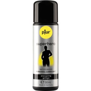 Pjur Superhero Energizing Lubricant Ginkgo Gleitmittel auf Wasserbasis Pjur Superhero Energizing Lubricant Ginkgo Gleitmittel auf Wasserbasis – Bild 1