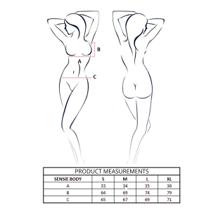Passion Woman Teddies Satin-Body Sensie Pruim S/M Passion Woman Teddies Satin-Body Sensie Pruim S/M - Afbeelding 4