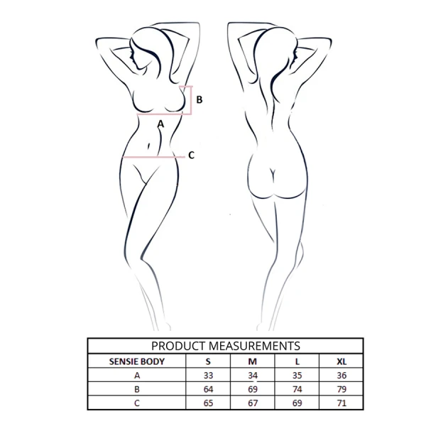 Passion Woman Teddies Satin-Body Sensie Pruim S/M