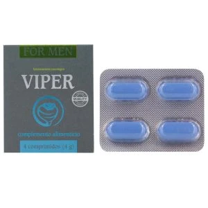 Cobeco Pharma Viper Für Männer 4 Tabs Nahrungsergänzungsmittel