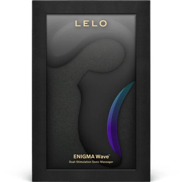 Lelo Enigma Wave Triple-vibratiemassageapparaat met WaveMotion-technologie Zwart Lelo Enigma Wave Triple-vibratiemassageapparaat met WaveMotion-technologie Zwart
