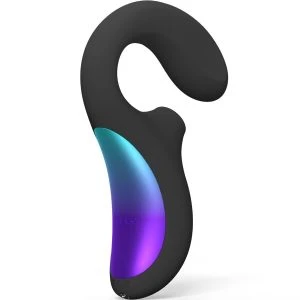 Lelo Enigma Wave Dreifach-Vibrationsmassagegerät mit WaveMotion-Technologie Schwarz