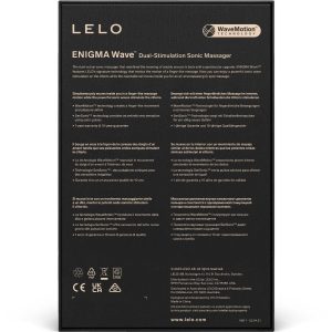 Lelo Enigma Wave Triple-vibratiemassageapparaat met WaveMotion-technologie Zwart Lelo Enigma Wave Triple-vibratiemassageapparaat met WaveMotion-technologie Zwart - Afbeelding 5