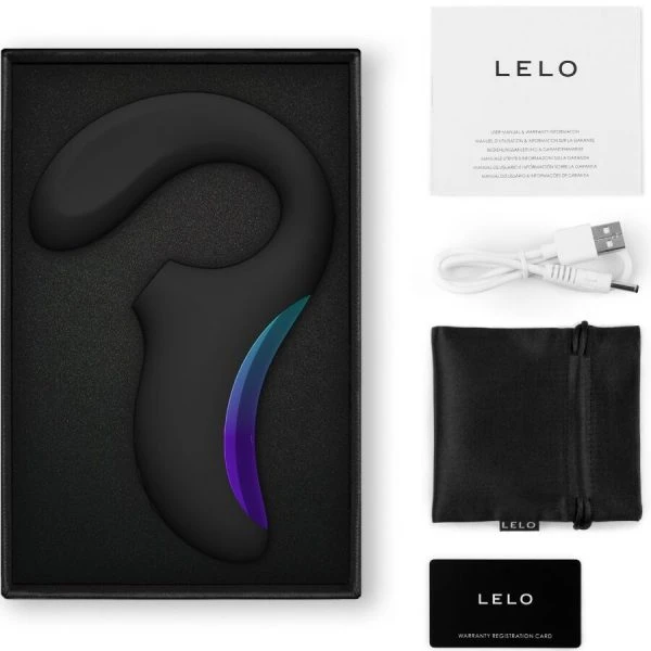 Lelo Enigma Wave Triple-vibratiemassageapparaat met WaveMotion-technologie Zwart Lelo Enigma Wave Triple-vibratiemassageapparaat met WaveMotion-technologie Zwart