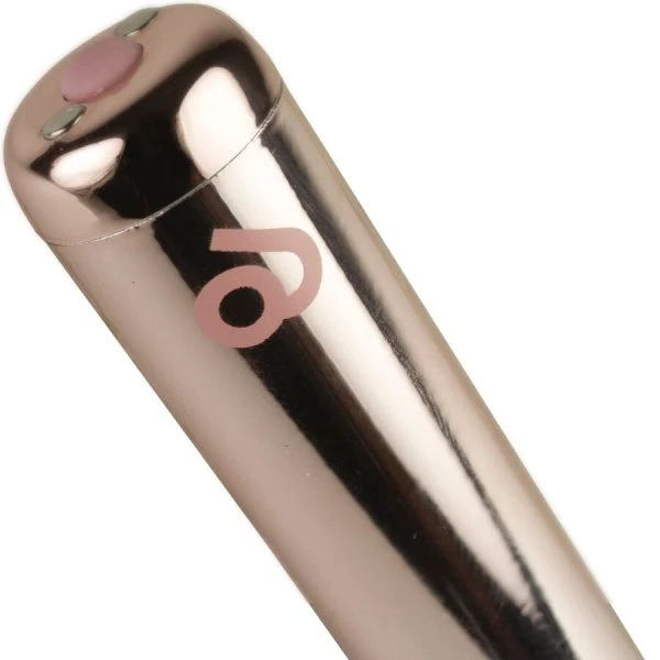 Rocks-Off Vibrerende Bullet Golden Rose – Precisievibrator met 16 modi