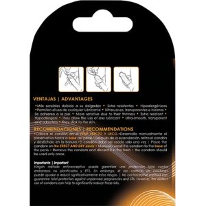 Uniq Classic Latexvrije Condooms 3 Stuks, ultradun 0,008 mm Uniq Classic Latexvrije Condooms 3 Stuks, ultradun 0,008 mm - Afbeelding 2