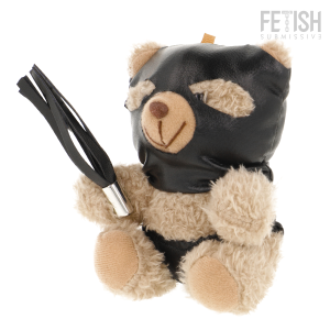 Fetish Submissive Rebel Toys Luno BDSM Teddybeer met Masker en Zweep Fetish Submissive Rebel Toys Luno BDSM Teddybeer met Masker en Zweep - Afbeelding 1