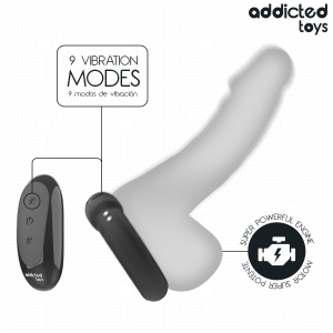 Addicted Toys Cockring met vibratie, warmte-effect en afstandsbediening Addicted Toys Cockring met vibratie, warmte-effect en afstandsbediening - Afbeelding 5