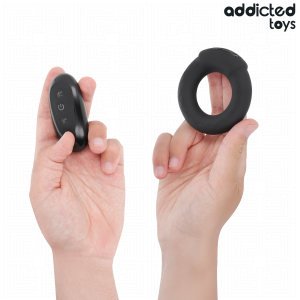 Addicted Toys Cockring met vibratie, warmte-effect en afstandsbediening Addicted Toys Cockring met vibratie, warmte-effect en afstandsbediening - Afbeelding 4