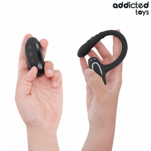 Addicted Toys P-punt-cockring met afstandsbediening, vibrerend Addicted Toys P-punt-cockring met afstandsbediening, vibrerend - Afbeelding 4