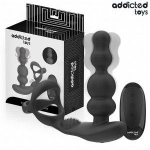 Addicted Toys Roterende Prostaatmassager met Afstandsbediening, Siliconen Addicted Toys Roterende Prostaatmassager met Afstandsbediening, Siliconen - Afbeelding 1