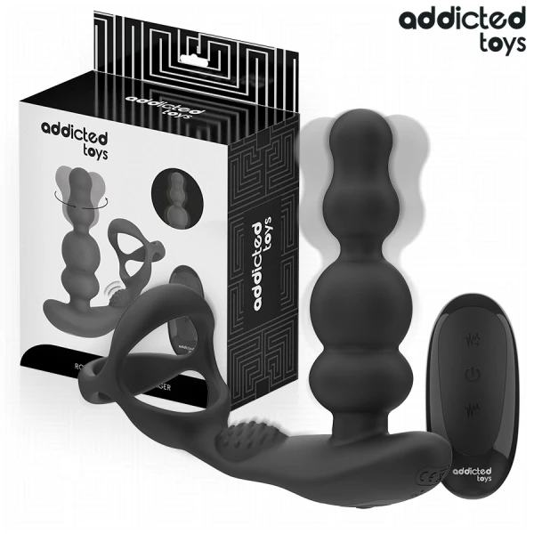 img_216330_4af70b267b11be2cfbcb22cb8baa9070_1.png Addicted Toys Roterende Prostaatmassager met Afstandsbediening, Siliconen