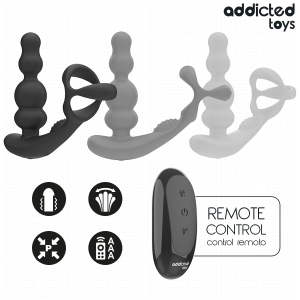 Addicted Toys Roterende Prostaatmassager met Afstandsbediening, Siliconen Addicted Toys Roterende Prostaatmassager met Afstandsbediening, Siliconen - Afbeelding 6