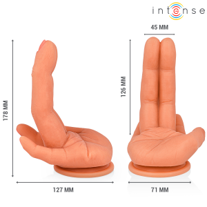 Intense FUN Toys Leela G-Spot Stimulator, Hand-Shaped, Flexible, 12.6 cm Intense FUN Toys Leela G-Spot Stimulator, Hand-Shaped, Flexible, 12.6 cm - Image 2