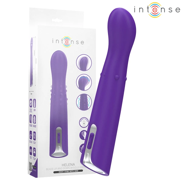 Intense High Tech Helena Beads Up & Down Wiggle Vibrator 13,5 cm