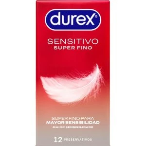 Durex Condoms Super Thin Sensitive Condoms 12 Pack