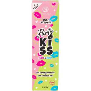 Secretplay Cosmetic Oralsex-Gel Duo Aardbei & Munt met Warmte- en Koeleffect Secretplay Cosmetic Oralsex-Gel Duo Aardbei & Munt met Warmte- en Koeleffect - Afbeelding 5
