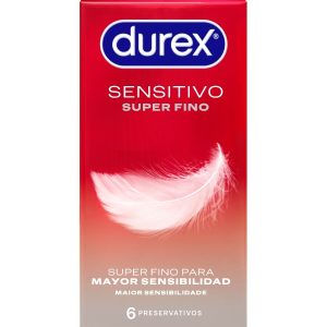 Durex Super Dun Sensitive Condooms, 6 stuks Durex Super Dun Sensitive Condooms, 6 stuks - Afbeelding 1