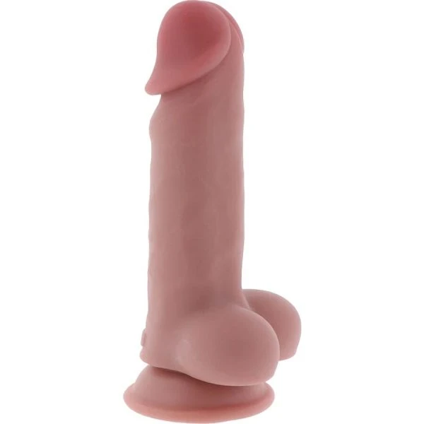 GET Real Deluxe Realistische Dildo met Ballen Extra Dik 17 cm