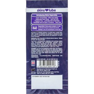 Skins Superslide Silicone Lubricant Single Dose 5 ml Skins Superslide Silicone Lubricant Single Dose 5 ml - Image 2