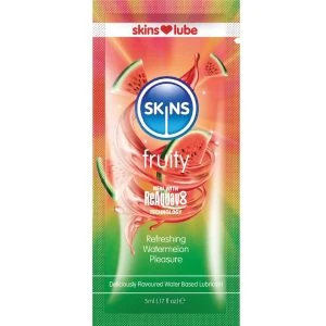 Skins Fruitige Glijgel op waterbasis Watermeloen