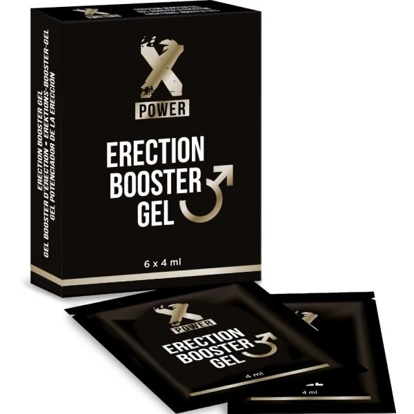 Xpower Erection Booster Gel voor hardere erecties, 6x4 ml