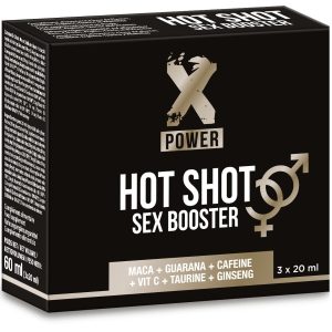 Xpower Hot Shot Sex Booster Libido-verhoging 3x20 ml Xpower Hot Shot Sex Booster Libido-verhoging 3x20 ml - Afbeelding 1
