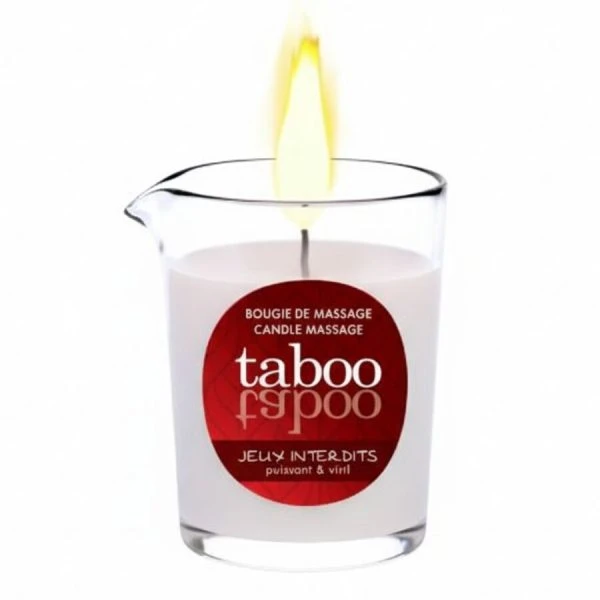 RUF Taboo-Massagekaars voor HEM Wild Lichen Aroma