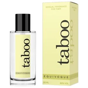 Ruf Taboo Equivoque Parfum met Feromonen voor Hem en Haar, 50 ml