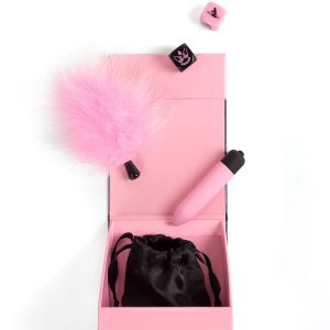 Secretplay 100% Games Vergnügungsbox für Paare mit Würfeln, Vibrator und Feder Secretplay 100% Games Vergnügungsbox für Paare mit Würfeln, Vibrator und Feder – Bild 5