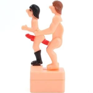 Diablo Picante Scherzpuppe Sexuelle Position von vorne mit String