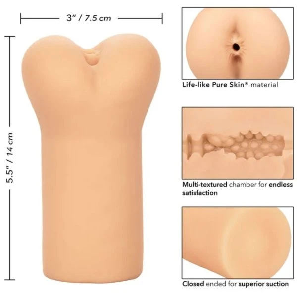 Calexotics Masturbator Boundless Anus-brauen, 14 cm totale lengte