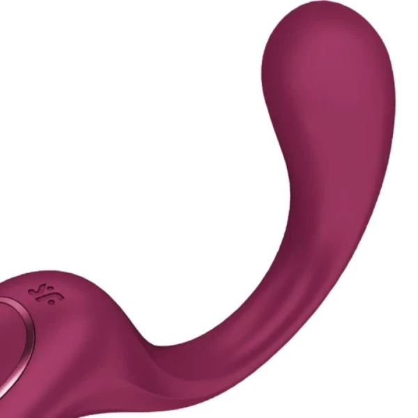 Satisfyer Vibrator G for Goddess 2 Rabbit Vibrator met Clitorisstimulator Bordeaux
