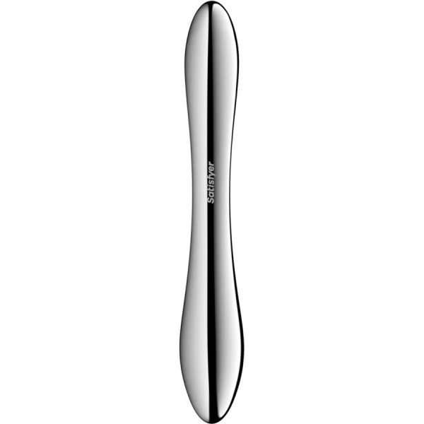 Satisfyer Dildo Pure Gravity 1 aus Edelstahl, doppelseitig
