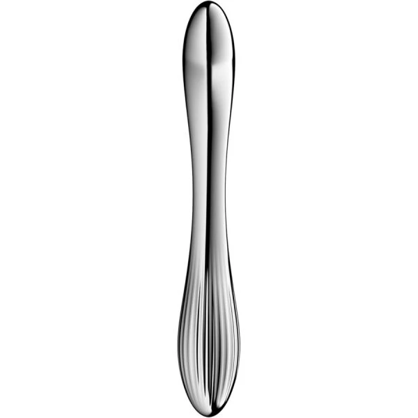 Satisfyer Dildo Pure Gravity 1 aus Edelstahl, doppelseitig