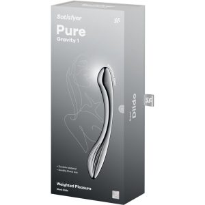 Satisfyer Dildo Pure Gravity 1 aus Edelstahl, doppelseitig Satisfyer Dildo Pure Gravity 1 aus Edelstahl, doppelseitig – Bild 5